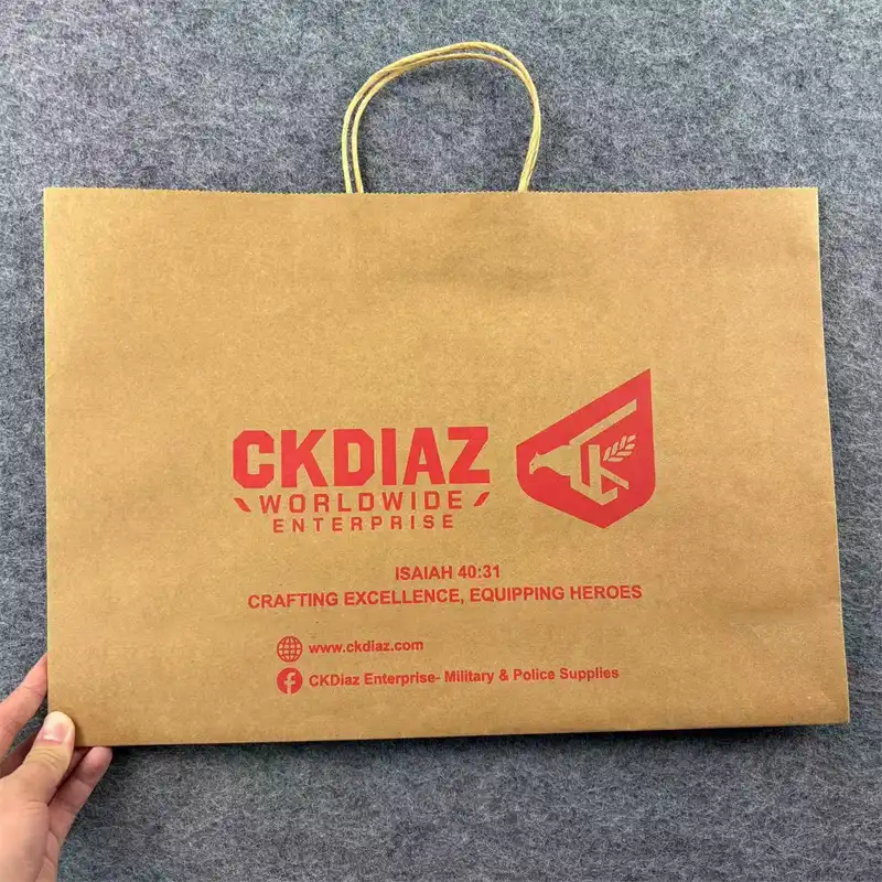 Eco-Friendly Kraft Paper Bags for Sustainable Packaging