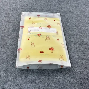 Custom All-Over Print Stand Up Zipper Pouch - Resealable Gusseted Bags for Coffee, Snacks & Food Packaging