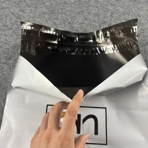 Double Adhesive Self-Sealing Courier Bags - Waterproof Poly Mailers for E-commerce Shipping