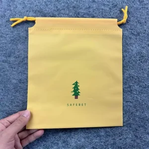 Colorful Large Plastic Drawstring Bags - Bulk Pack of Reusable & Vibrant Pouches for Storage & Gifts