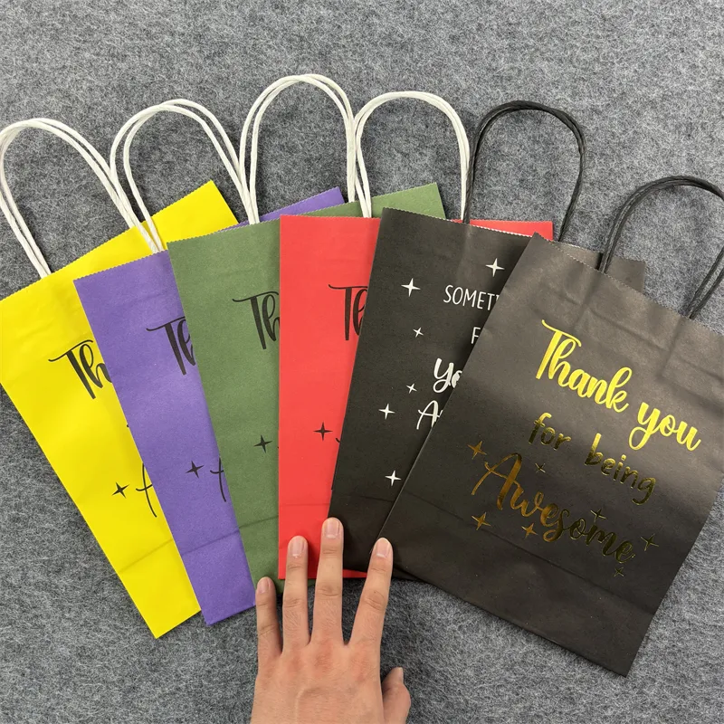 Custom Printed Kraft Paper Bags