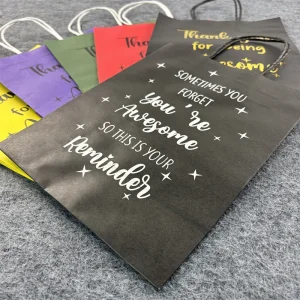 Custom Printed Kraft Paper Bags